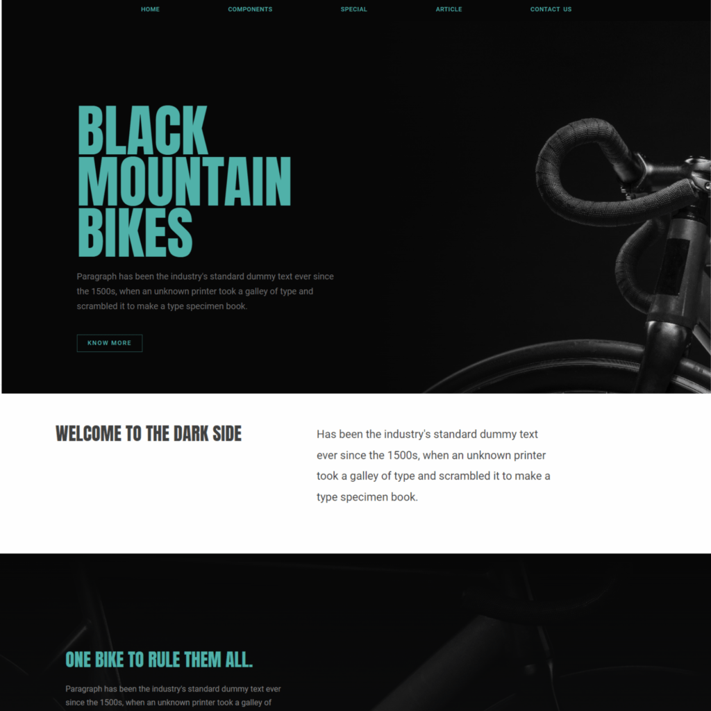 Revolutionize Your Online Bike Shop with BM Bikes: The Ultimate Frameworkless Website Template